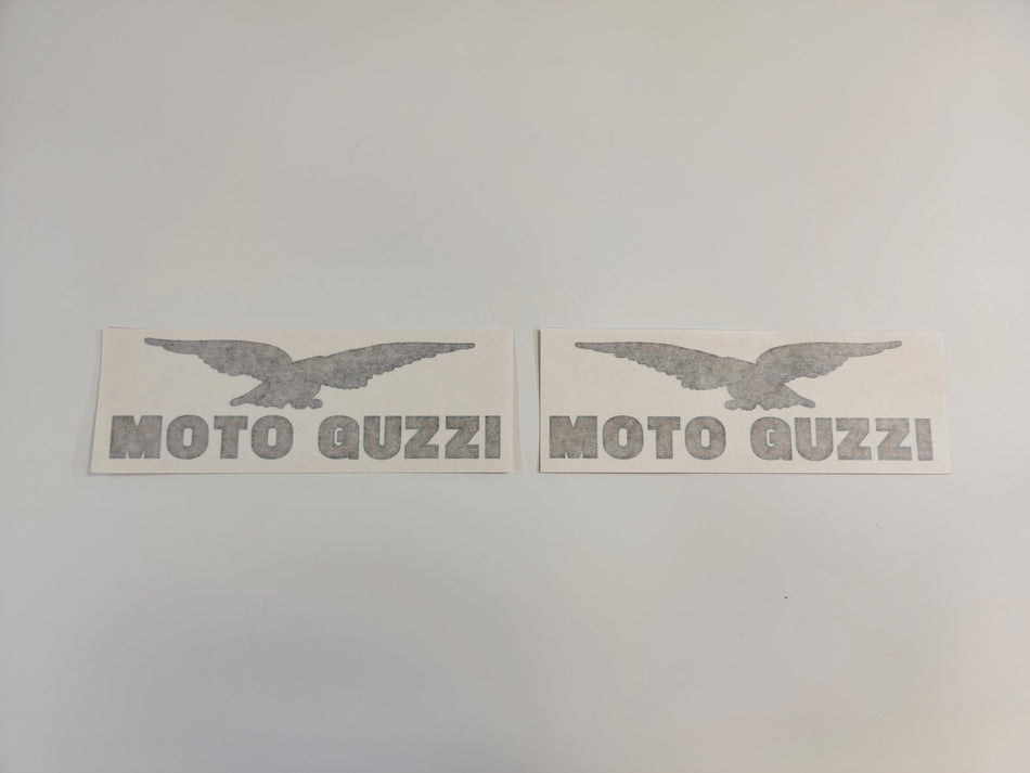 Moto Guzzi Decal Transfer Gas Tank Gold LeMans III, Lemans 1000