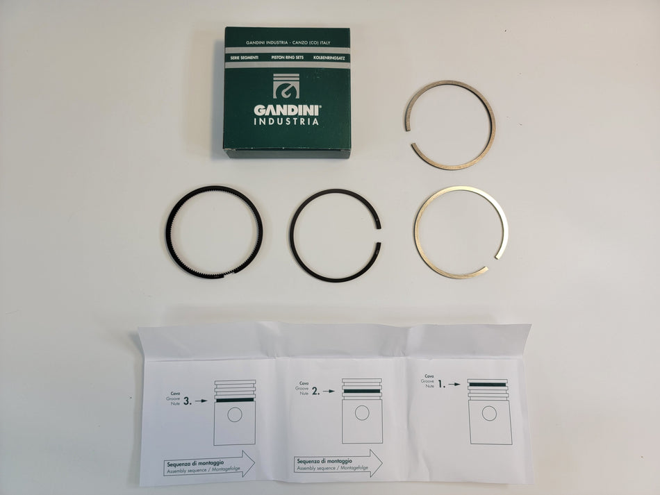 Moto Guzzi 82.5mm Piston Ring Set V7 Sport, 750S, S3 14060900/14060800/14060700
