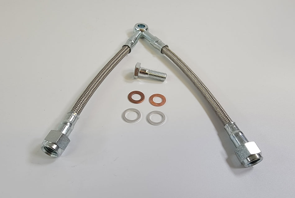 Moto Guzzi Stainless Oil Line California 2-3, 1100 Sport, V11 Sport, etc. 01153602
