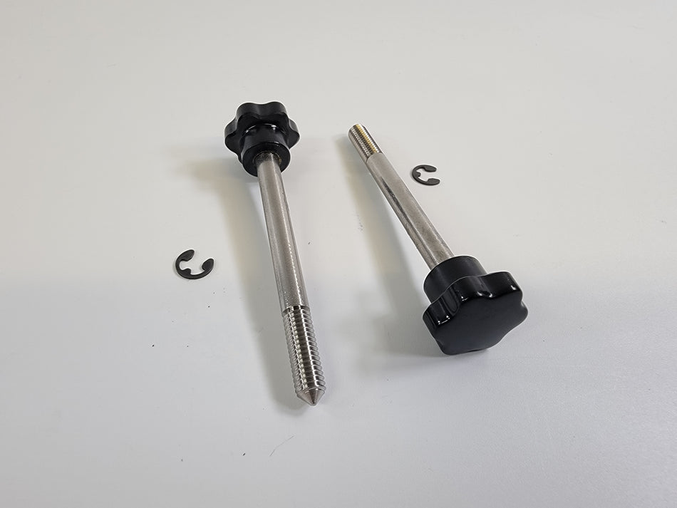 Moto Guzzi Battery Side Cover Thumb Screw Set V700, early Ambassador 12706600