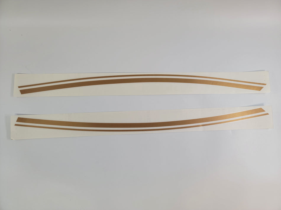 Moto Guzzi Gas Tank Decal Transfer Set - Gold for 850 T3 17923377