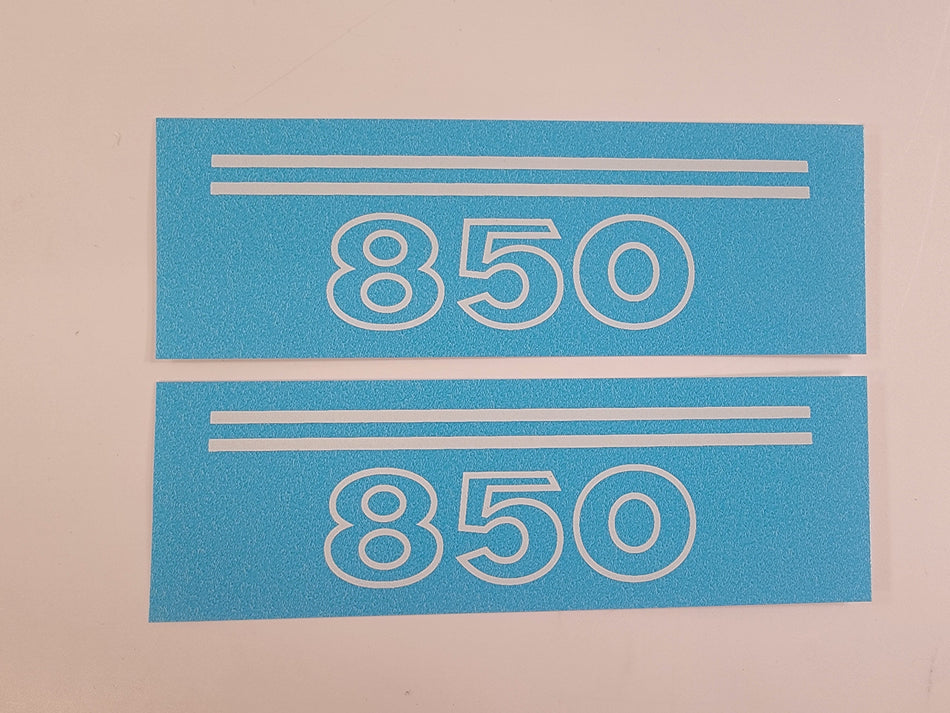Moto Guzzi Waterslide Decal Transfer Eldorado 850GT Tool Box White 8900