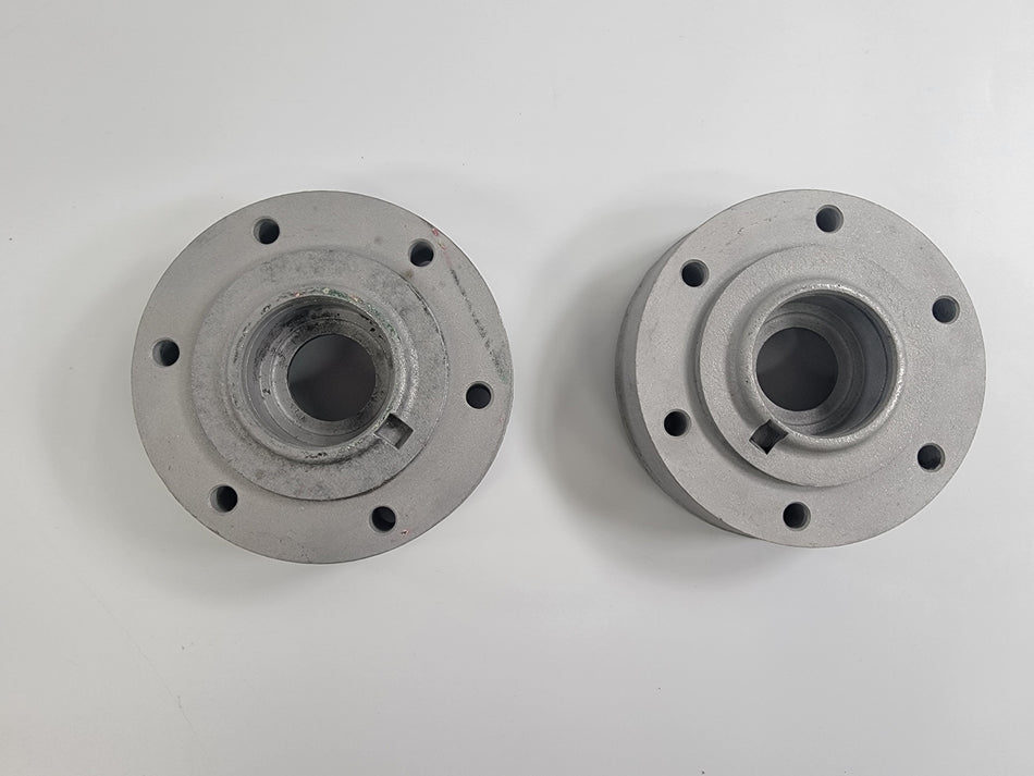 Moto Guzzi Spoked Front Wheel Flange Set NOS - USED? 14620302