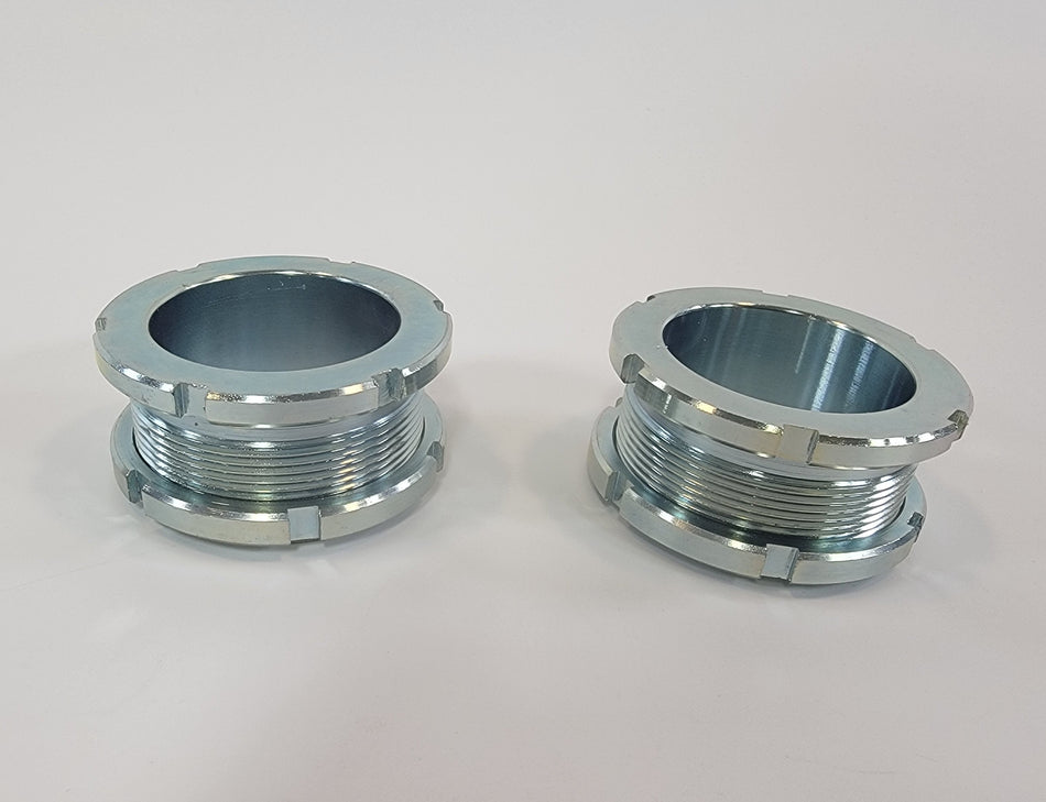 Moto Guzzi Locking Exhaust Nut Set - Zinc Plated - V700 Ambassador Eldorado V7 Sport 12120200