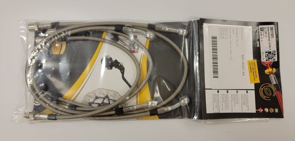 Moto Guzzi Stainless Steel Brake Line Hose Kit for 850 T3 California 300111011