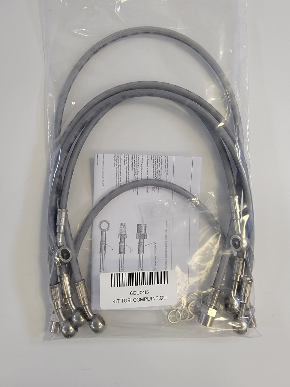 Moto Guzzi California 2 Brembo Stainless Brake Line Hose Kit 1216200