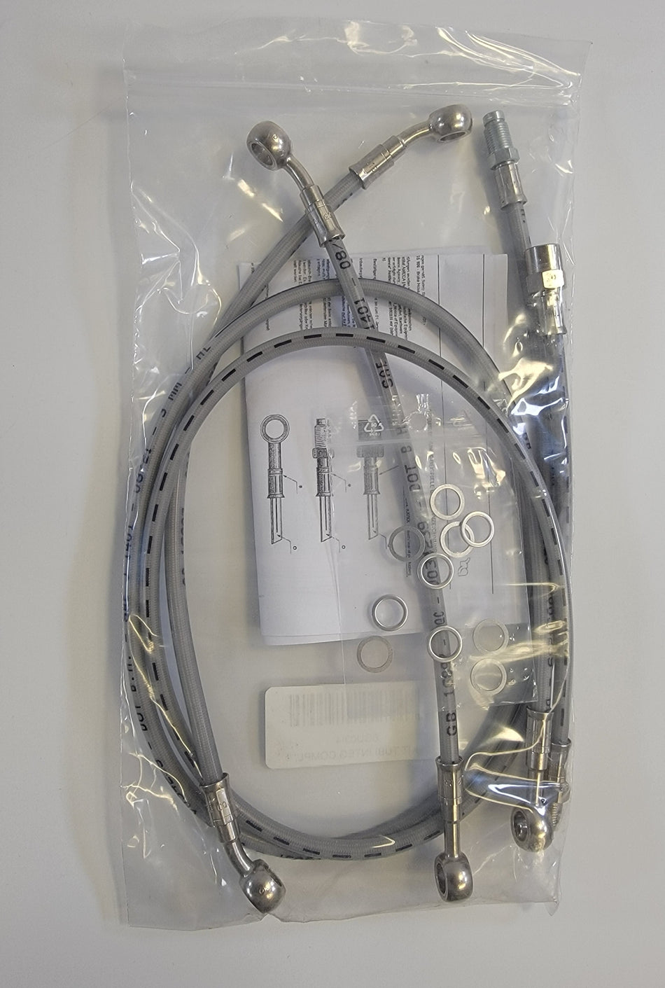 Moto Guzzi LeMans 1000 Brembo Stainless Brake Line Hose Kit 1215600