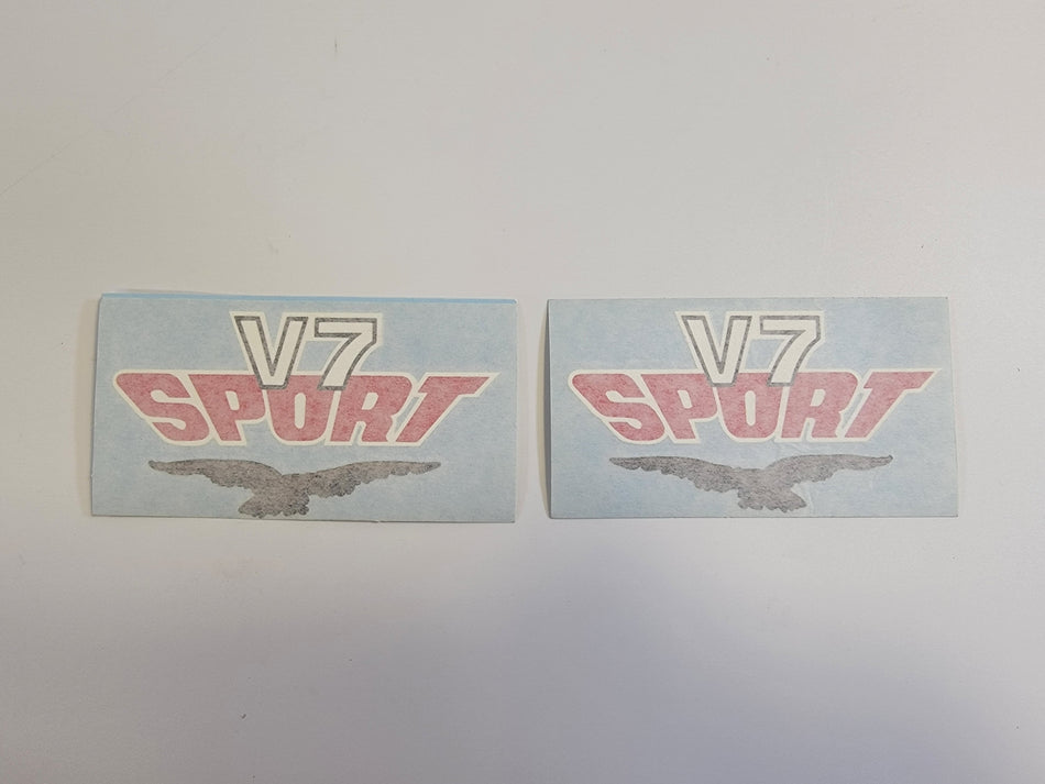 Moto Guzzi Decal Transfer Set - V7 Sport Tool Box Cover 14917802 / 790
