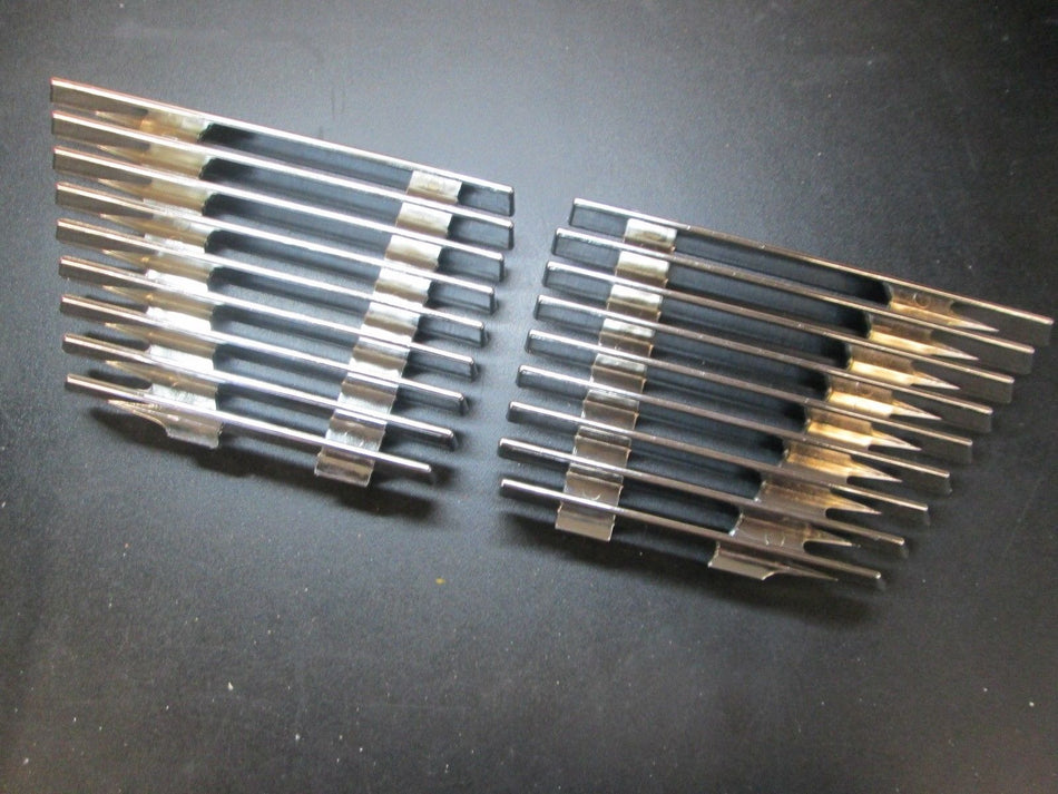 Moto Guzzi Side Cover Grill Set - Chrome T3 Convert G5 1000SP 17925150 / 5050